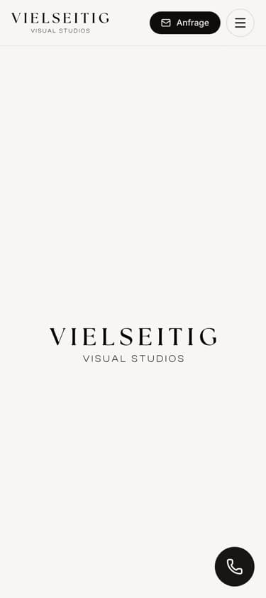 Studio Vielseitig, Mobil-Ansicht